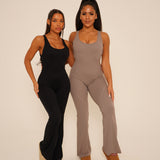 Black Flared Jumpsuit