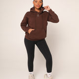 Chocolate Brown Pullover Hoodie