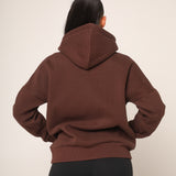 Chocolate Brown Pullover Hoodie