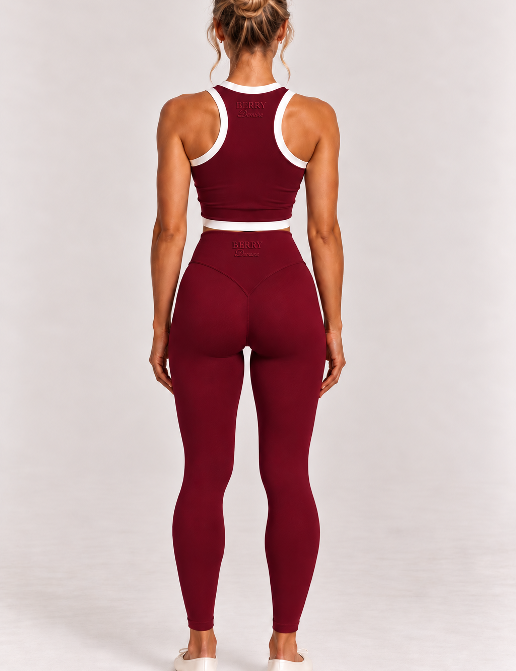 Burgundy Vest Top