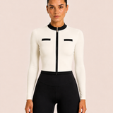 Ivory White Old Money Jacket