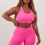 Pink Seamless Cycling Shorts