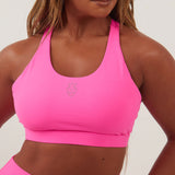 Pink Sports Bra