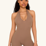 Toffee Flared Jumpsuit