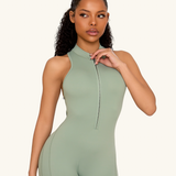Matcha Zip Jumpsuit