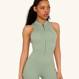 Matcha Zip Jumpsuit