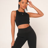 Black Sports Bra