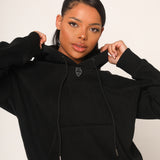 Black Pullover Hoodie