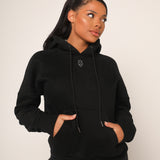 Black Pullover Hoodie