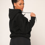 Black Pullover Hoodie